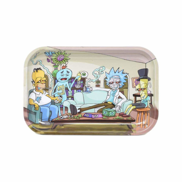 BANDEJA RICK & MORTY HOMERO 29x19cm