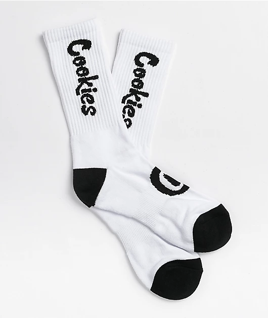CALCETINES MINT SOCKS WHITE AND BLACK